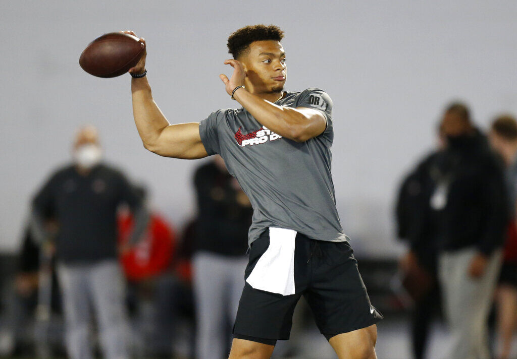 8. Carolina (5-11) — Justin Fields, QB, Ohio St., Jr.